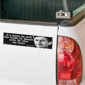 Orwell le Sticker pare-chocs Anvil (Sur camion)