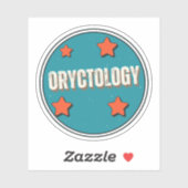 Oryctologie Sticker (Vel)