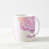 Oryn Mandala 11 oz. Personalized Mug (Devant droit)