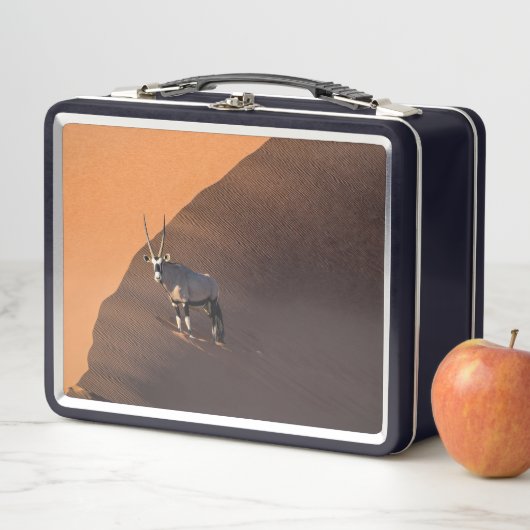 Oryx aan de rand, Namibië (In situ)