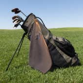 Oryx aan de rand, Namibië Golfhanddoek (Groen)