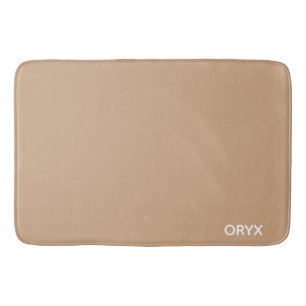 Oryx brown beige kleurnaam badmat