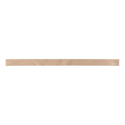 Oryx brown beige kleurnaam lint (Voorkant)