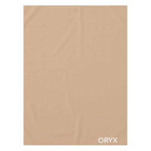Oryx brown beige kleurnaam tafelkleed