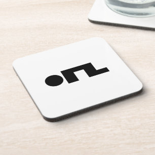 ORZ Emoticon Kaomoji Emoji Bier Onderzetter