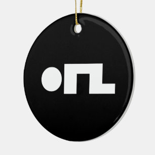 ORZ Emoticon Kaomoji Emoji Keramisch Ornament