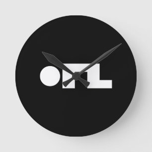 ORZ Emoticon Kaomoji Emoji Ronde Klok