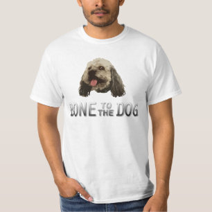 Os au chien - T-shirt en bois
