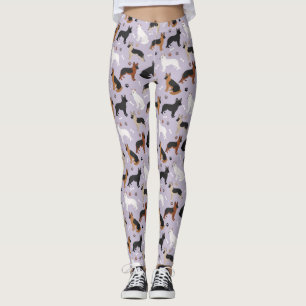 Os bergers allemands et pattes Leggings