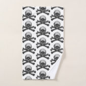 os croisés crâne classique (Serviette à main)