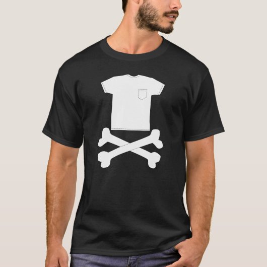 Os de T-shirt et de croix (Devant)
