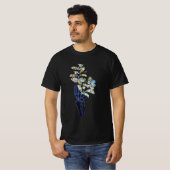 Os en floraison #4 - T-shirt à une main (Devant entier)