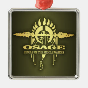Osage 2o metalen ornament