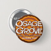 Osage Grove Disk Golf Ronde Button 5,7 Cm (Voorkant /achterkant)