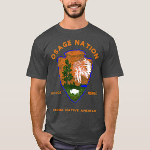 Osage Nation Native American Indian Pride Honor T-shirt