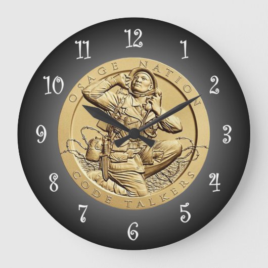 Osagecode Talkers Bronzen medaille ~ Grote Klok (Voorkant)