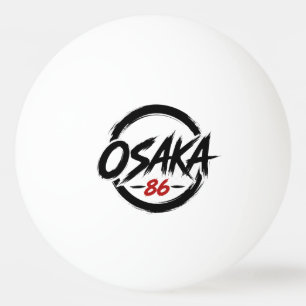 Osaka 86 Streetwear Cirkel Logo Pingpongballen