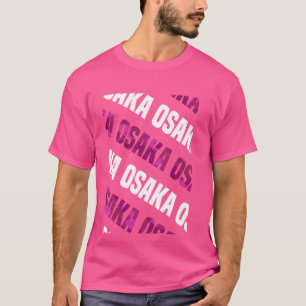 Osaka Camo Patroon Roze Camouflage T-shirt