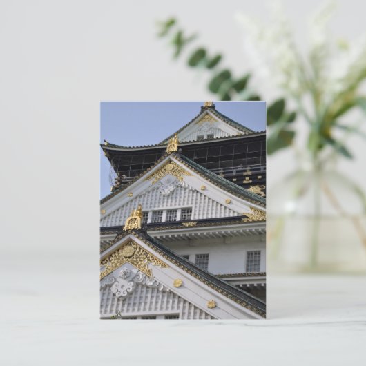 Osaka Castle Briefkaart (Staand voorkant)