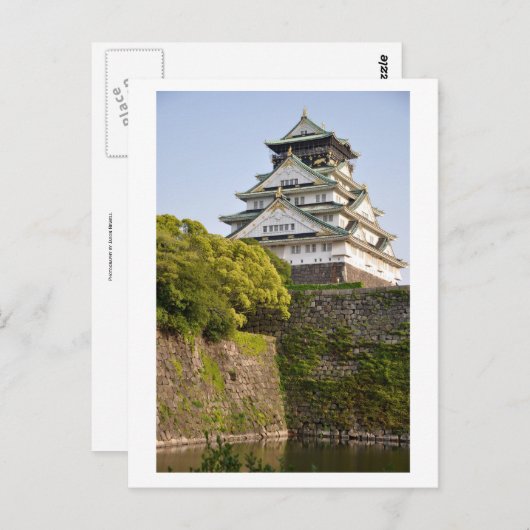 Osaka Castle Briefkaart (Voorkant / Achterkant)