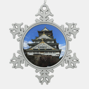 Osaka Castle, Japan #1 Snowflake Ornament