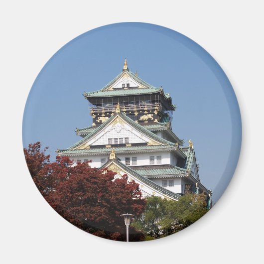 Osaka Castle Magneet (Voorkant)