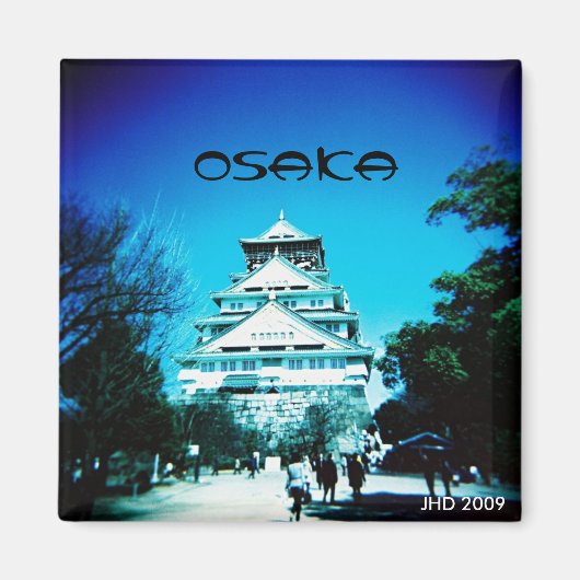 Osaka Castle Magnet (Devant)