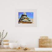 Osaka Castle Poster (Keuken)