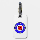 Osaka Japan Bagagelabel (Achterkant verticaal)