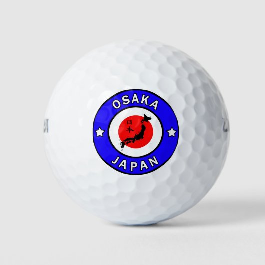 Osaka Japan Golfballen (Voorkant)