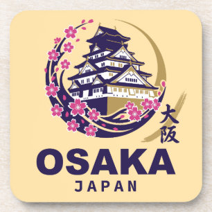 Osaka Japan Kersenbloesem Bier Onderzetter
