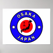 Osaka Japan Poster (Voorkant)