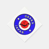 Osaka Japan Servet (Hoek)