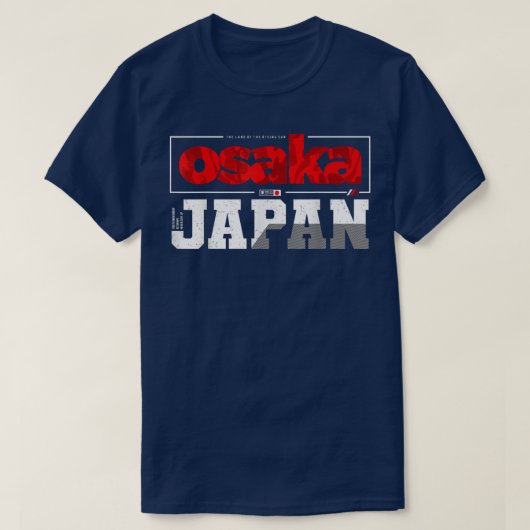 Osaka Japan T-shirt (Design voorkant)