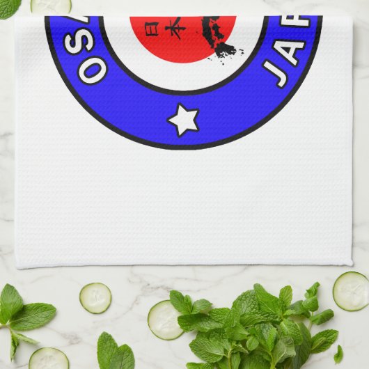 Osaka Japan Theedoek (Gevouwen)