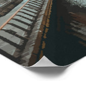 Osaka, Japanse reisbaan Poster (Hoek)