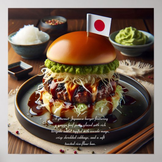 Osaka Oishii Burger Dream Poster (Voorkant)