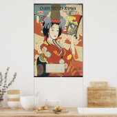  Osaka Shosen Kaisha Travel Poster Art (Keuken)