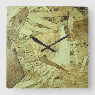 OSB Chip Board Plywood Vierkante Klok