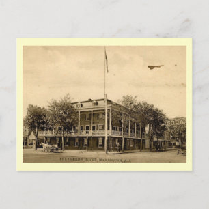 Osborn House, Manasquan, Vintage van New Jersey Briefkaart