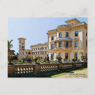 Osborne House en Gardens Briefkaart