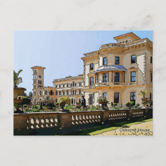 Osborne House en Gardens Briefkaart