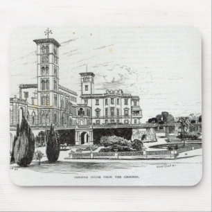 Osborne House van de motieven Muismat