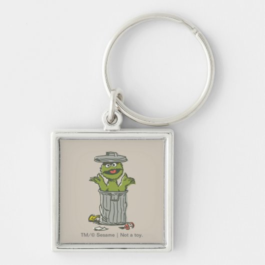 Oscar de Groentje Vintage Sleutelhanger (Voorkant)