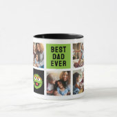 Oscar de Grouch | Beste papa fotocollage Mok (Midden)