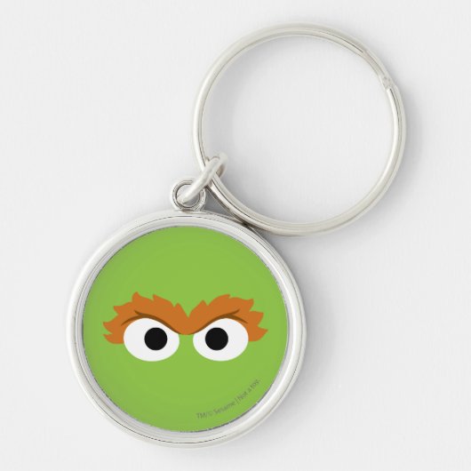 Oscar de Grouch Big Face Sleutelhanger (Voorkant)