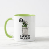 Oscar de Grouch Express jezelf Mok (Links)