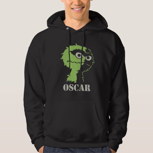 Oscar de Grouch Half Hoodie (Voorkant)