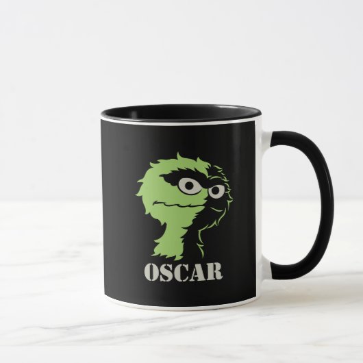 Oscar de Grouch Half Mok (Rechts)