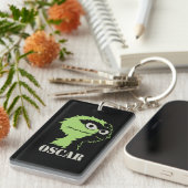 Oscar de Grouch Half Sleutelhanger (Voorkant Rechts)